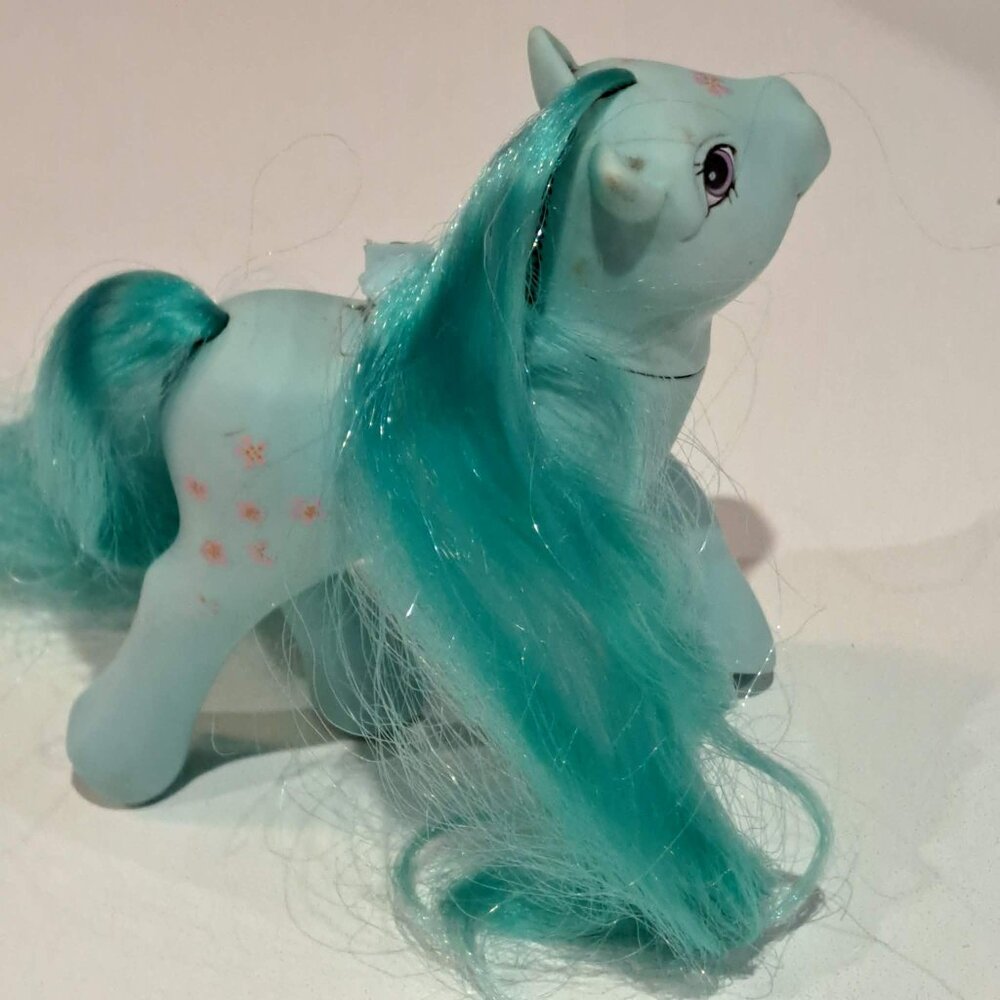 Peach Blossom flutter my little pony toy horse toy pony G1 MLP - Picture 6 of 8